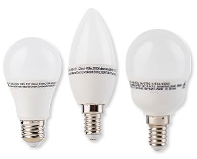 LIGHTWAY LED-Birne/Kerze/Tropfen, dimmbar