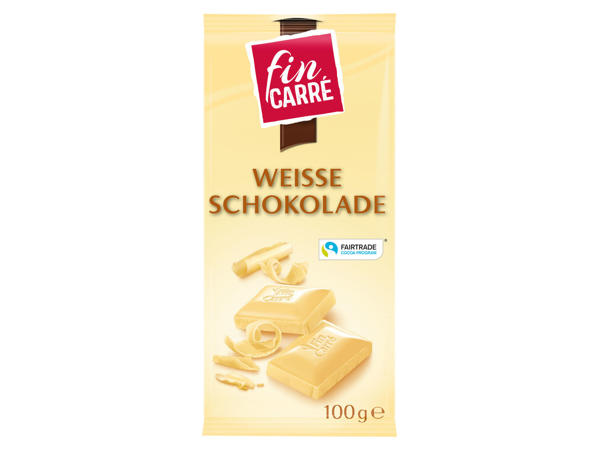 FIN CARRÉ Weiße Schokolade