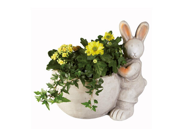 Lapin de Pâques terre cuite
