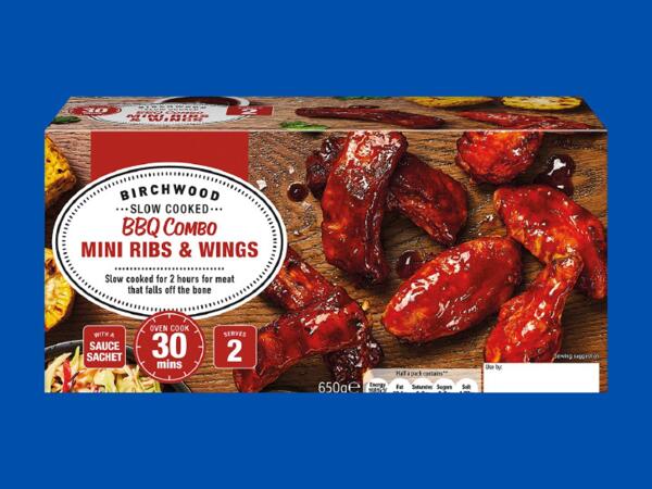 Birchwood BBQ Combo Mini Ribs & Wings