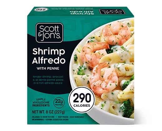 Scott & Jon's 
 Shrimp Alfredo or Shrimp Scampi Bowl