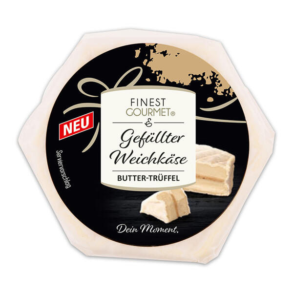 Gefüllter Weichkäse