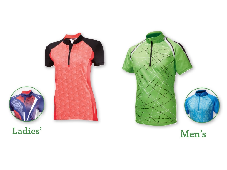 Crivit (R) Ladies' or Men's Functional Cycling Jersey