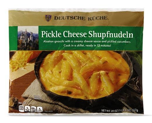 Deutsche Küche 
 Pickle Cheese or Mushroom Schupfnudeln