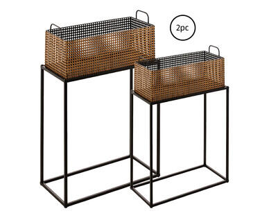 Rectangular Planter Set 2pc