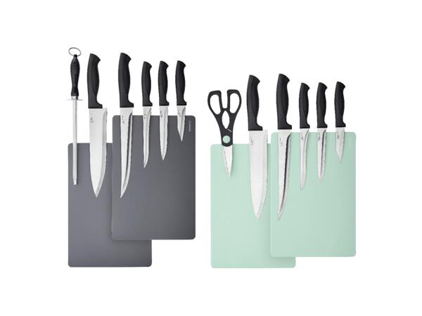 Knivset, 8 delar