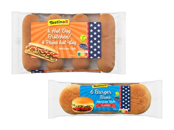 Petits pains à hamburger/​hot dog
