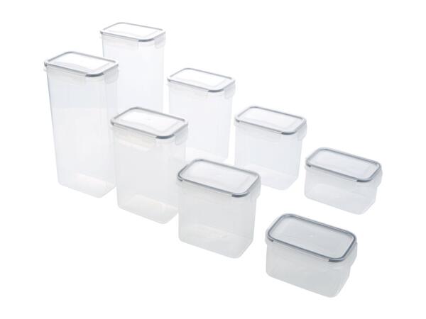 Livarno Home Food Storage Containers - 8 Piece Set