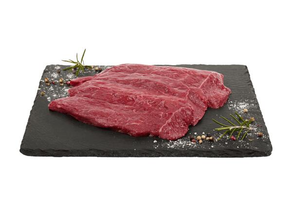 Escalopes de bœu à braiser