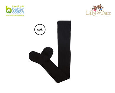 Children's Tights 3pk or 4pk