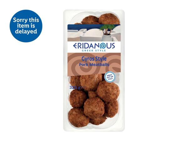 Eridanous Greek Style Meatballs Assorted