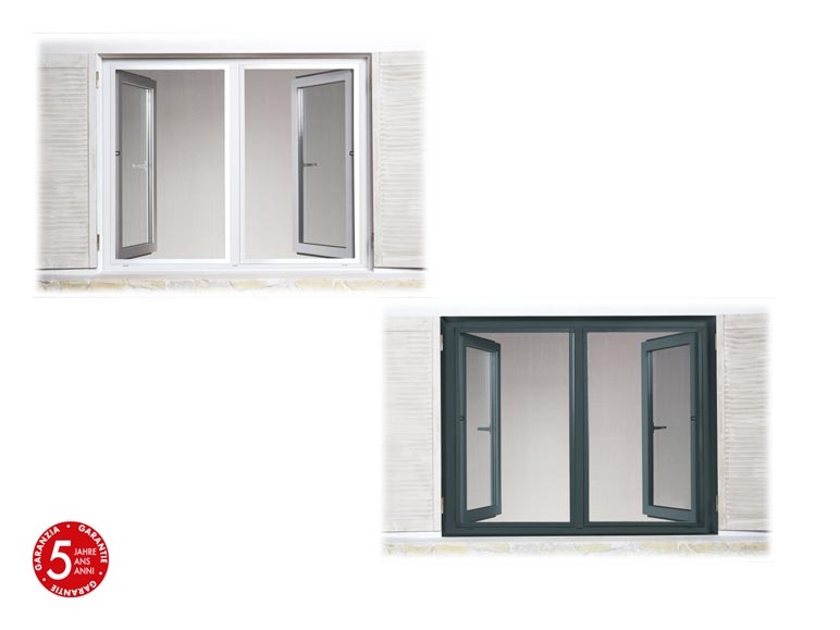 Moustiquaire pour fenêtre en aluminium