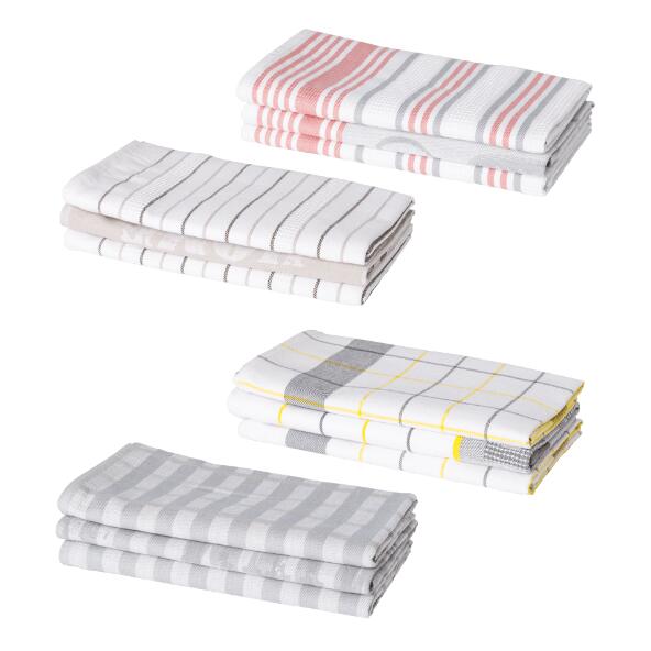 Essuies de cuisine, 3 pcs