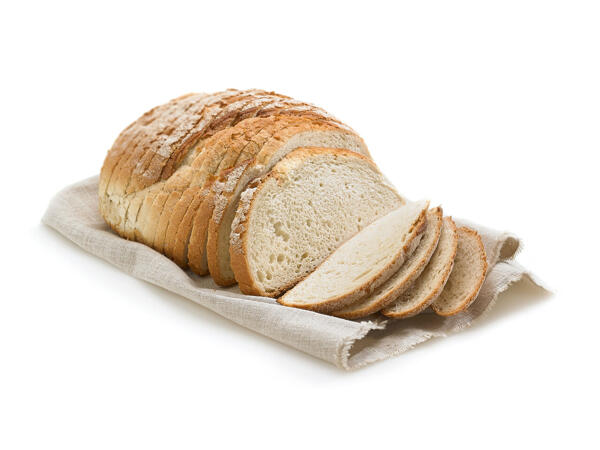Pain de campagne blanc rond