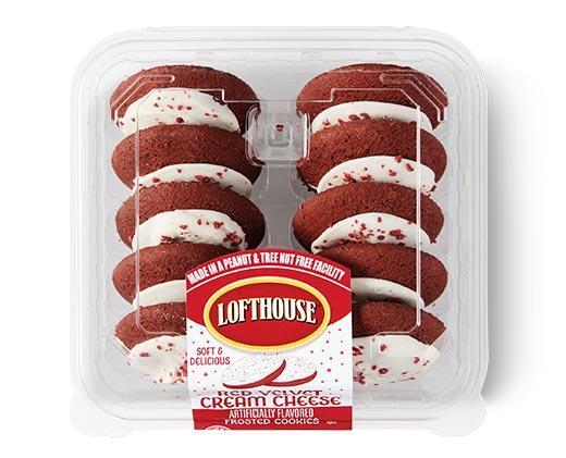 Lofthouse 
 Red Velvet Frosted Sugar Cookies
