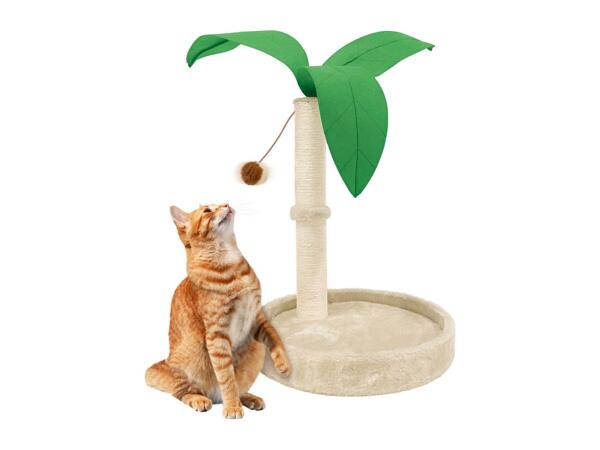 Zoofari Palm Tree Scratching Post/​Hammock/​Pet Teepee