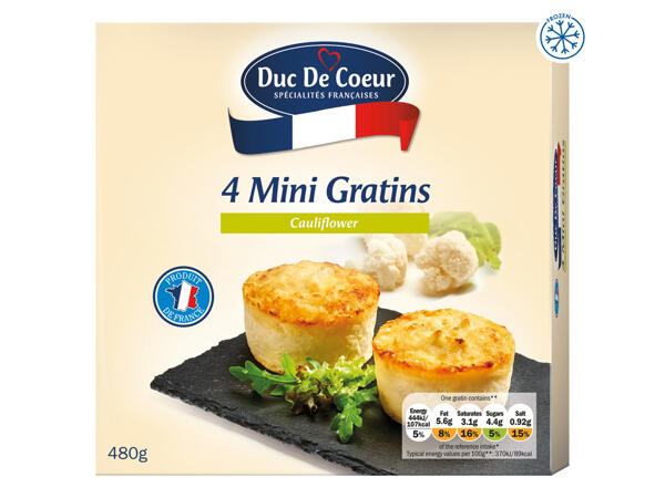 Duc De Coeur 4 Mini Gratins