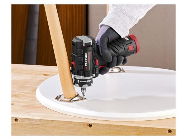 Cordless drill driver set