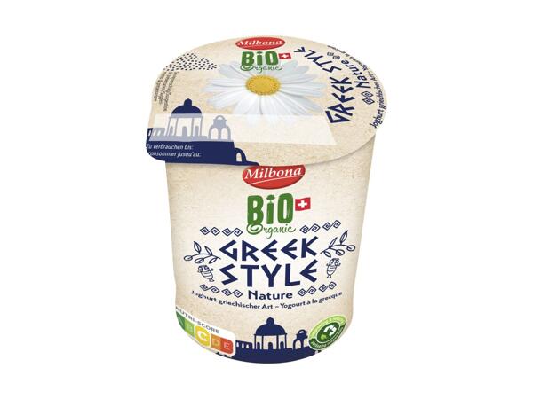 Yogourt nature bio à la grecque