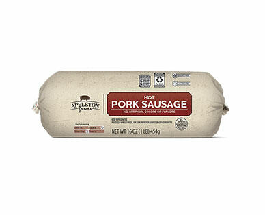 Appleton Farms Hot or Italian Pork Sausage