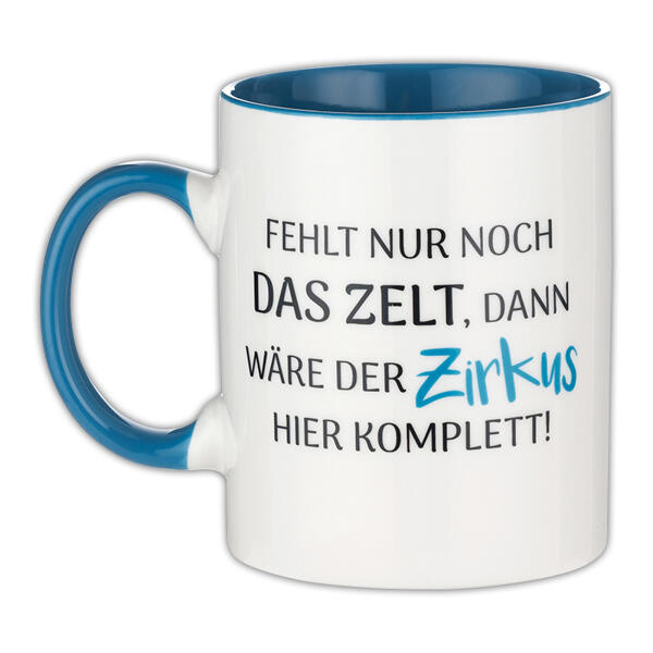 Tasse mit Spruch