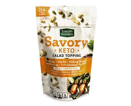 Tuscan Garden 
 Savory or Sweet Keto Salad Topping