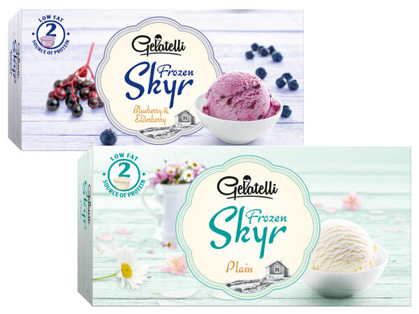 Skyr-Eis im Becher
