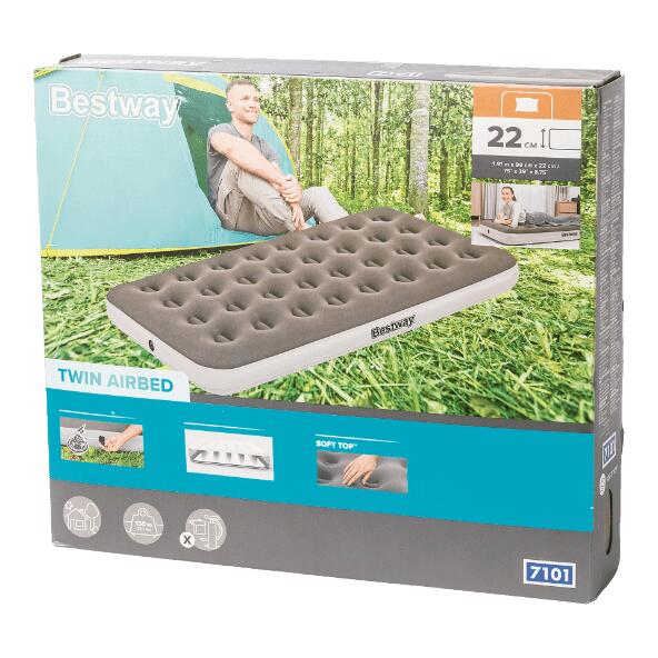 BESTWAY(R) 				Aufblasbare Luftmatratze, 1 Pers.