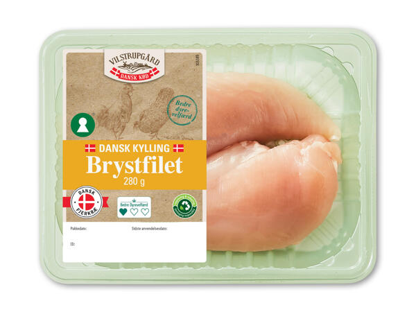 Danske kyllingebrystfileter