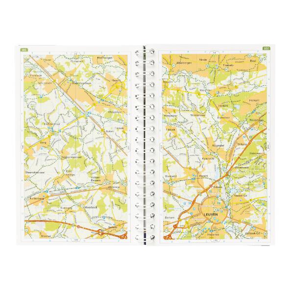 Atlas cycliste Belgique