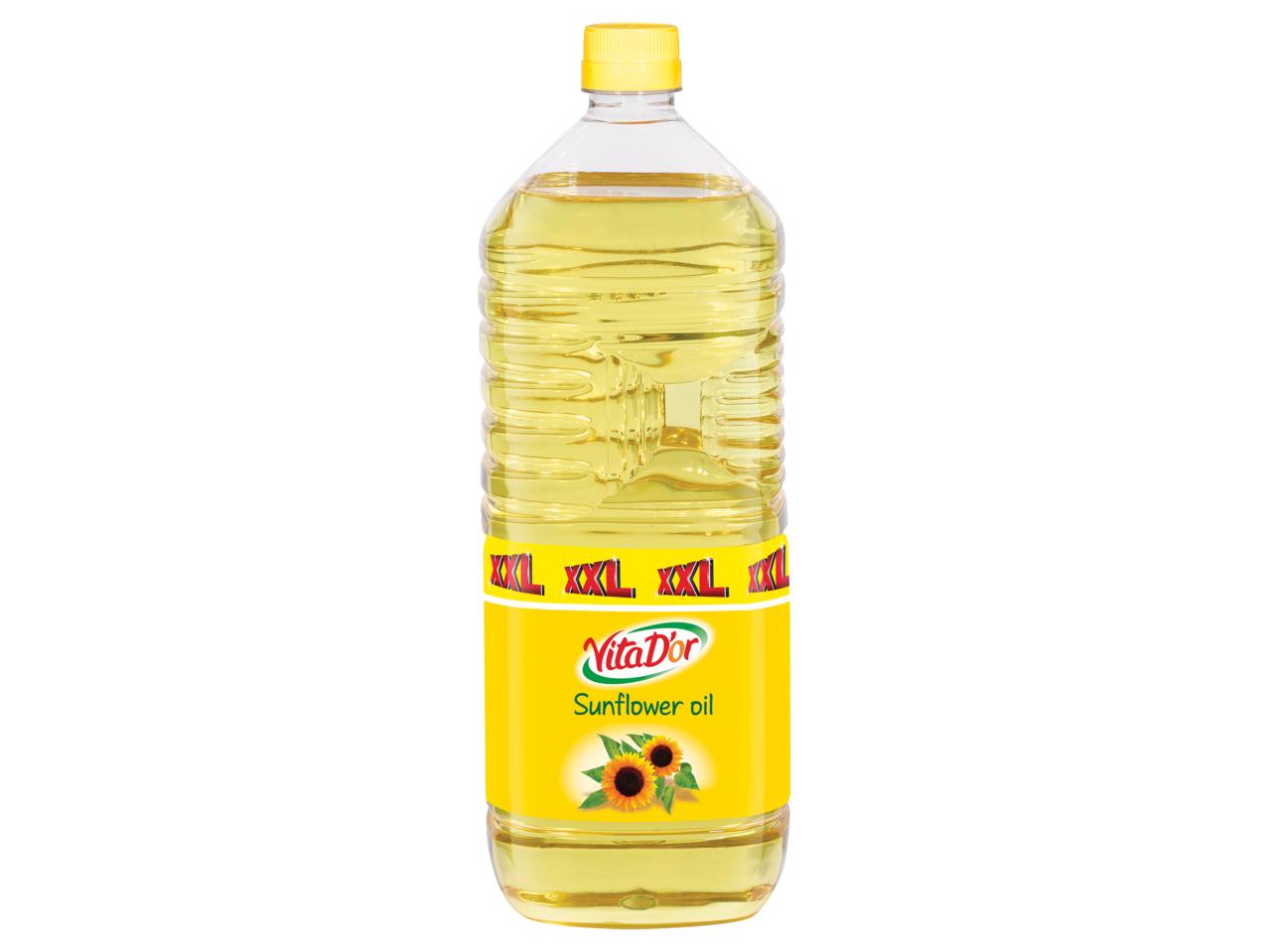 VITA D'OR Sunflower Oil - Lidl - Northern Ireland - Specials archive