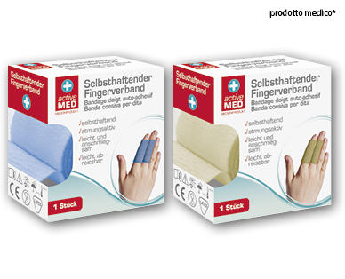 ACTIVE MED Fasciatura autoadesiva per le dita