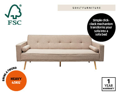 Sofa Bed – Brown