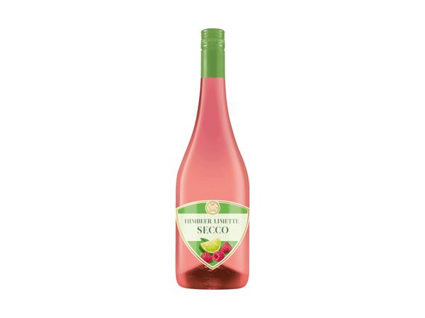 Himbeer-Limette Secco