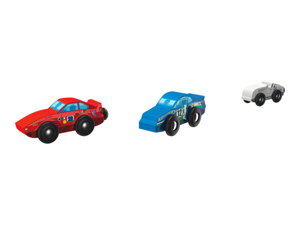 Playtive Wooden Vehicle Set - 3 Piece Set