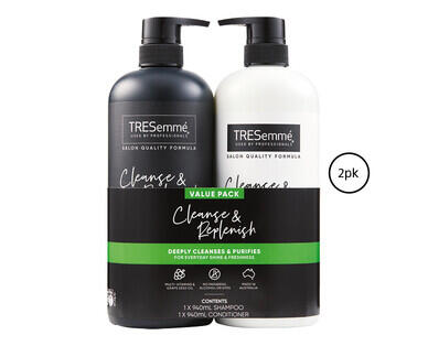 TRESemmé Shampoo and Conditioner Value Pack 2 x 940ml