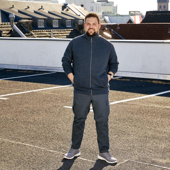 Maxi sweatjakke