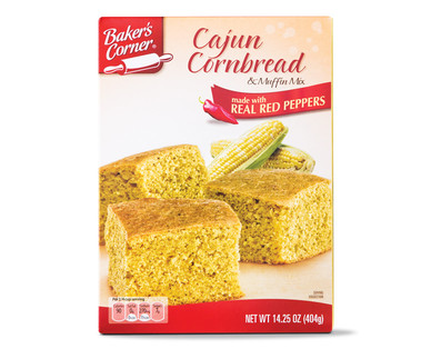 Baker's Corner Cajun or Honey Cornbread Mix