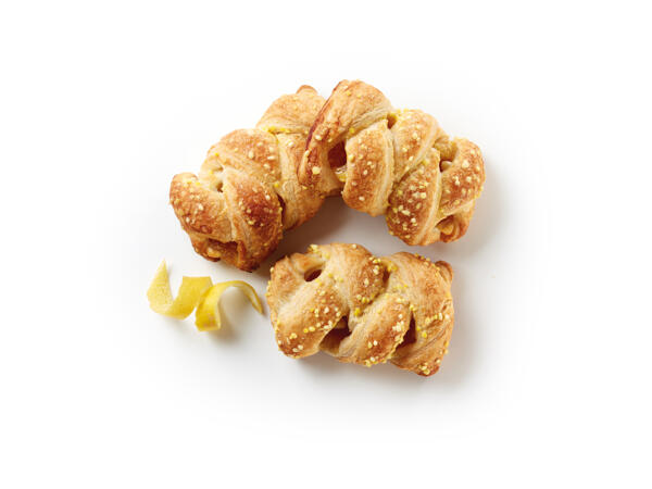 Pastry Plait with Lemon and Ginger