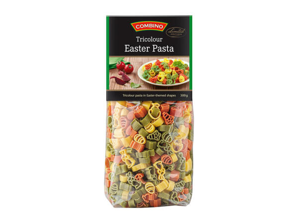 Combino Coloured Pasta in Easter Shapes