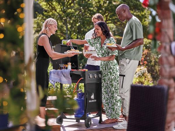 Gasgrill, 3 Brenner