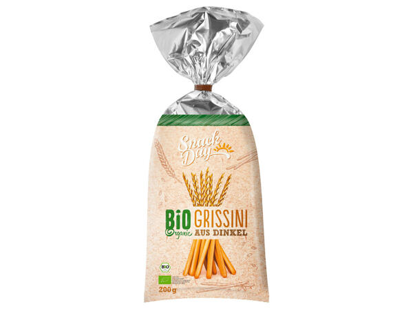 SNACK DAY Bio-Dinkel-Grissini
