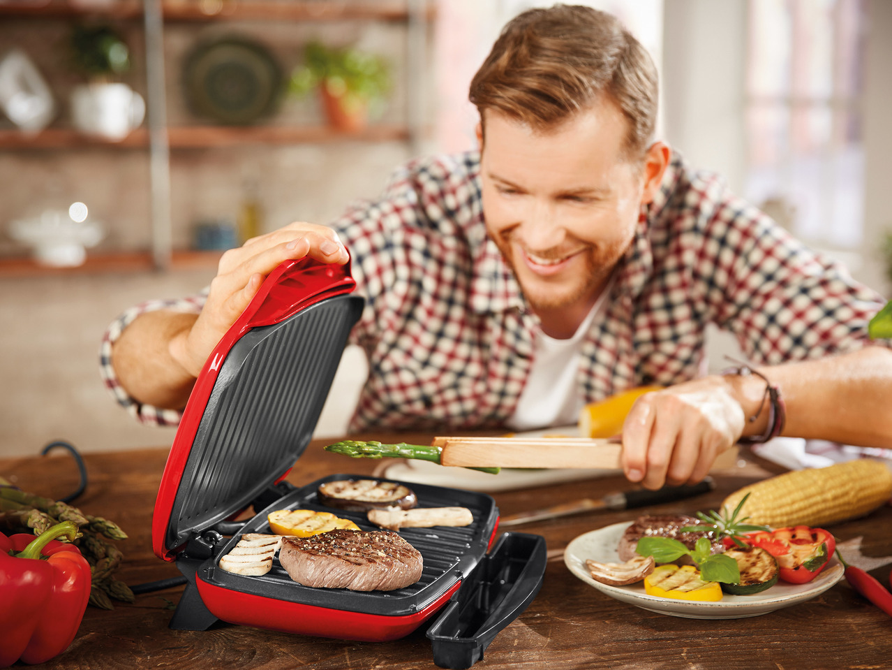 Silvercrest Kitchen Tools Contact Grill1