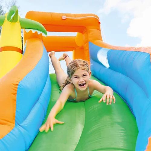 HOME DELUXE VIVI Aufblasbarer Wasserpark mit Rutsche