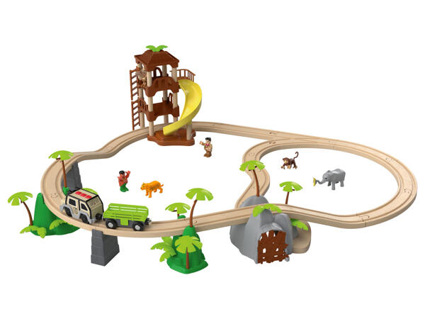 Wooden Train Set