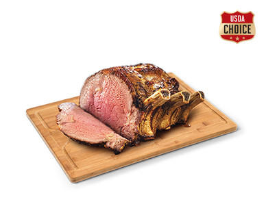 Specially Selected Fresh USDA Choice Bone In Ribeye Roast