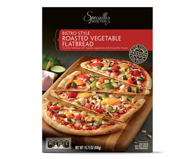Mama Cozzi's Pizza Kitchen Roasted Vegetable or Mozzarella Pesto Flatbread