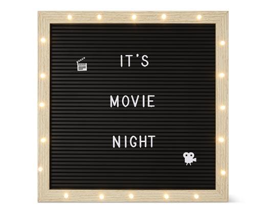 Huntington Home 
 LED Letter Board