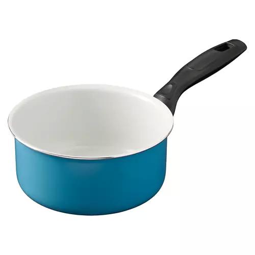 Mini Ceramic Sauce Pan, Teal