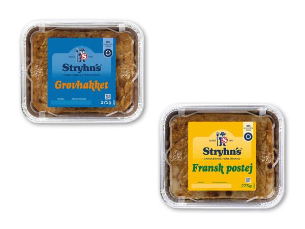 Stryhn's grovhakket eller fransk leverpostej